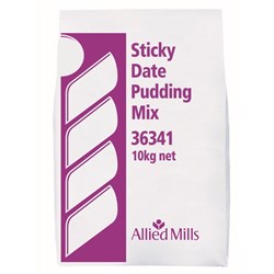 PUDDING MIX STICKY DATE 10KG # 50036341 ALLIED MILLS