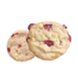 COOKIE WHITE CHOC RASPBERRY 50GM 2.8KG # 50170304 ALLIED PINNACLE
