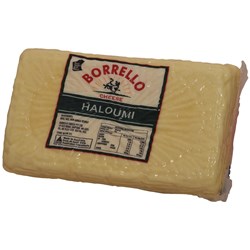 CHEESE HALLOUMI R/W APPROX 1KG BORRELLO CHEESE