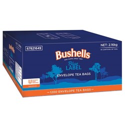 TEA BAG CUP ENVELOPE 1200S (2.16KG) # 111042257 BUSHELLS