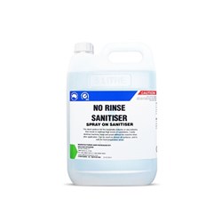 CLEANER NO RINSE SANITISER 5LT(4) # WCNRS5 DALCON