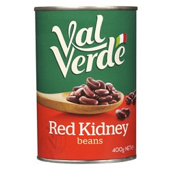 BEAN RED KIDNEY (12 X 400GM) # BL038 VAL VERDE