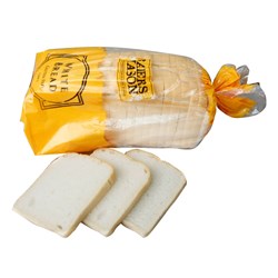 BREAD LOAF WHITE GF (2 X 1.26KG) (4) # 11836 BAKERS MAISON