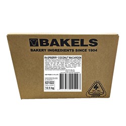 MACAROON RASP COCONUT 12.5KG # 631022 BAKELS