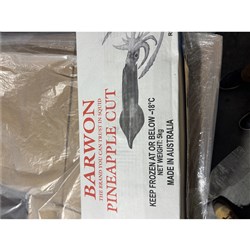 SQUID PINEAPPLECUT AUST 5KG # PINEAPPLIE CUT SQUID BARWON