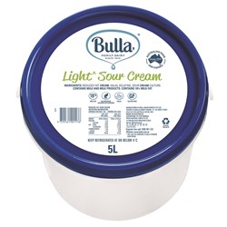 CREAM SOUR LIGHT  (BLUE) 5LT # 7003 BULLA
