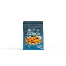 FLATHEAD BEER BATTERED 1KG(5) # 1010203130 BLUE WAVE