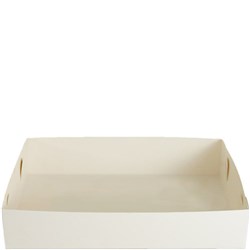 CAKE TRAY COATED STD LARGE (245 X 170 X 40MM) 200S # CTWCLAR CONFETTA