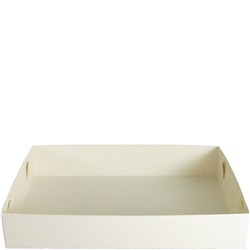CAKE TRAY COATED STD MEDIUM (215 X 145 X 41MM) 200S # CTWCMED CONFETTA