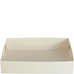 CAKE TRAY COATED STD SMALL (177 X 120 X 37MM) 200S # CTWCSML CONFETTA