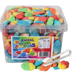 LOLLY BOX STORMS MULTICOLOUR 1.65KG (6) # CSP353 RADICAL