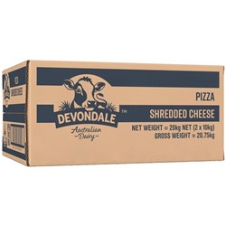 CHEESE PIZZA (2 X 10KG) #1001767 DEVONDALE