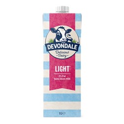 MILK SEMI SKIM UHT (10 X 1LT) # 1001834 DEVONDALE