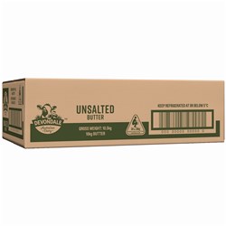 BUTTER UNSALTED 10KG # 1002096 DEVONDALE