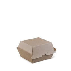 CONTAINER CLAM BURGER BROWN ENDURA 250S # M458S0010C DETPAK