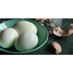 EGG COOKED PEELED (4X2.5KG) #250518A GOLDEN EGG COMPASS