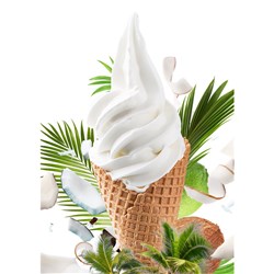 SOFT SERVE POWDER VEGAN COCONUT (8 X 1.5KG) # D106.01.FBA FROSTY BOY