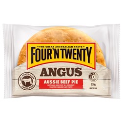 PIE ANGUS BEEF (12 X 220GM) #1001224 FOUR N TWENTY