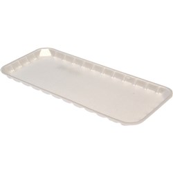 TRAY FOAM WHITE 5"X11" 100S(10) # FP-FST115