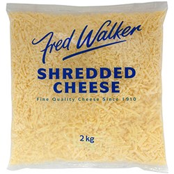 CHEESE TASTY SHRED 2KG(6) # 1001048 FRED WALKER