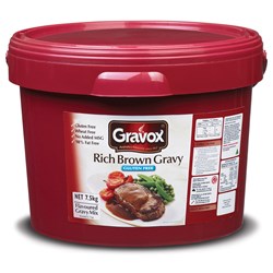 GRAVY MIX RICH BROWN GF 7.5KG # 700832 GRAVOX