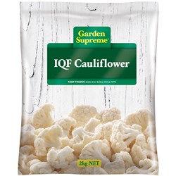 CAULIFLOWER IQF 2KG(5) # 2446315 GARDEN SUPREME