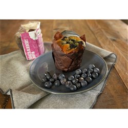 MUFFIN BLUEBERRY I/W (60 X 60GM) # 3075 HOMEBUSH CAKES