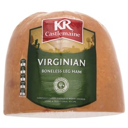 HAM VIRGINIAN HALF R/W APPROX 3KG (4) # 90140 KRC