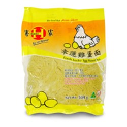 NOODLES EGG FRESH EGG CHILLED 500GM (20) # 5321 HAKKA