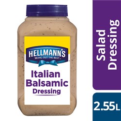 DRESSING ITALIAN BALSAMIC 2.55LT(4) # 61037740 HELLMANS