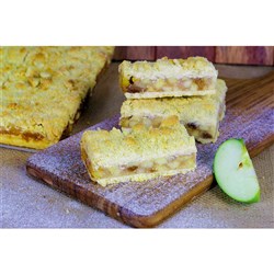 CAKE APPLE CRUMBLE TRAY P/CUT 24 SLICES (4) #ACSLAB HEAVEN'S KITCHEN