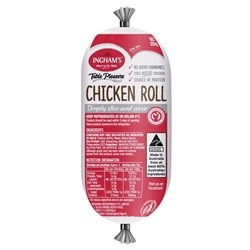 CHICKEN ROLL KNOBS 250GM(10) #5110100 INGHAMS