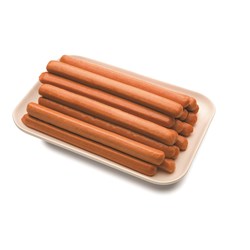 FRANKS CONTINENTAL SKINLESS 10" 2.5KG(4) # 98192 KRC