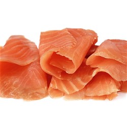 SALMON SMOKED SLICED NORWEGIAN 1KG(10) #41825 KAILIS