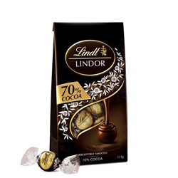 CHOCOLATE BALLS 70% COCOA (8 X 123GM) # 611746 LINDOR