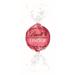 CHOCOLATE BALL S/BERR & CREAM CATER PACK (800 X 12.5GM) 10KG # 859762 LINDOR
