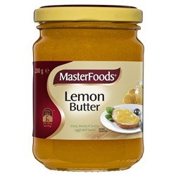 LEMON BUTTER 280GM(6) #157701 MASTERFOODS