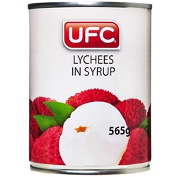 LYCHEES IN SYRUP 565GM(6) # HLUFC1 UFC