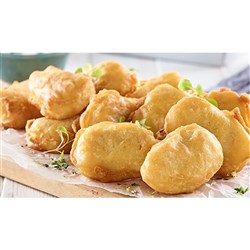 FISH COCKTAILS BIGGER TEMPURA SKINLESS 5.5KG # 332192 MARKWELL