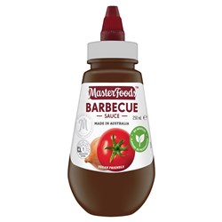 SAUCE BBQ SQUEEZY 250ML (6) MASTERFOODS
