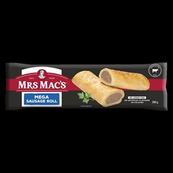 SAUSAGE ROLL MEGA (12 X 280GM) # 47501 MRS MACS