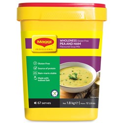 SOUP MIX PEA & HAM GF WHOLENESS 1.8KG(6) # 12494111 MAGGI