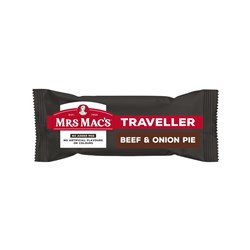 PIE TRAVELLER BEEF & ONION (12 X 160GM) # 15818 MRS MACS