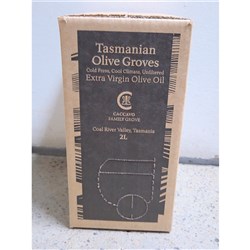 OIL OLIVE EXTRA VIRGIN 2LT(1) # EVOO:2 L OLIVE GROVES TAS