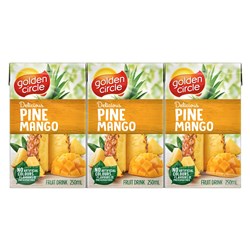 DRINK POPPER PINE MANGO 35% (6 X 4 X 250ML) # 0717 GOLDEN CIRCLE