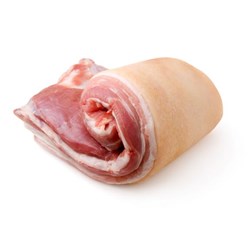 PORK BELLY BONELESS R/ON R/W APPROX 5KG(4) B E CAMPBELL # 343500J0 BE CAMPBELL