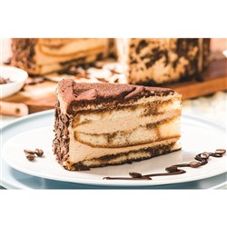 CAKE GATEAU TIRAMISU 14 SLICE 0.95KG (2) # 12104698 PRIESTLEY'S