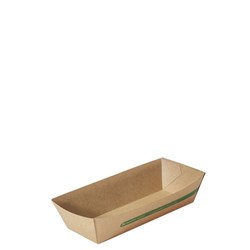 PLANET TRAY HOT DOG (6 X 125S) # EC-SB0461 ENVIROCHOICE