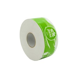 TOILET PAPER ROLL 500M JUMBO RECYCLED 8S # PW500JR PURE WASHROOM