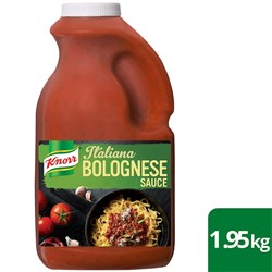 SAUCE RAGULETTO BOLOGNESE NO MSG GF 1.95KG (6) # 21042069 KNORR